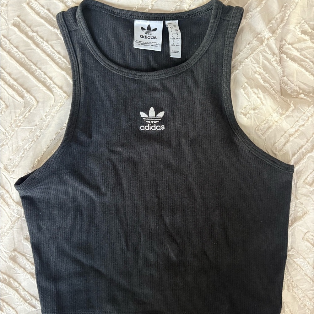 Adidas Originals Women’s Essentials Ribbed Tank Top